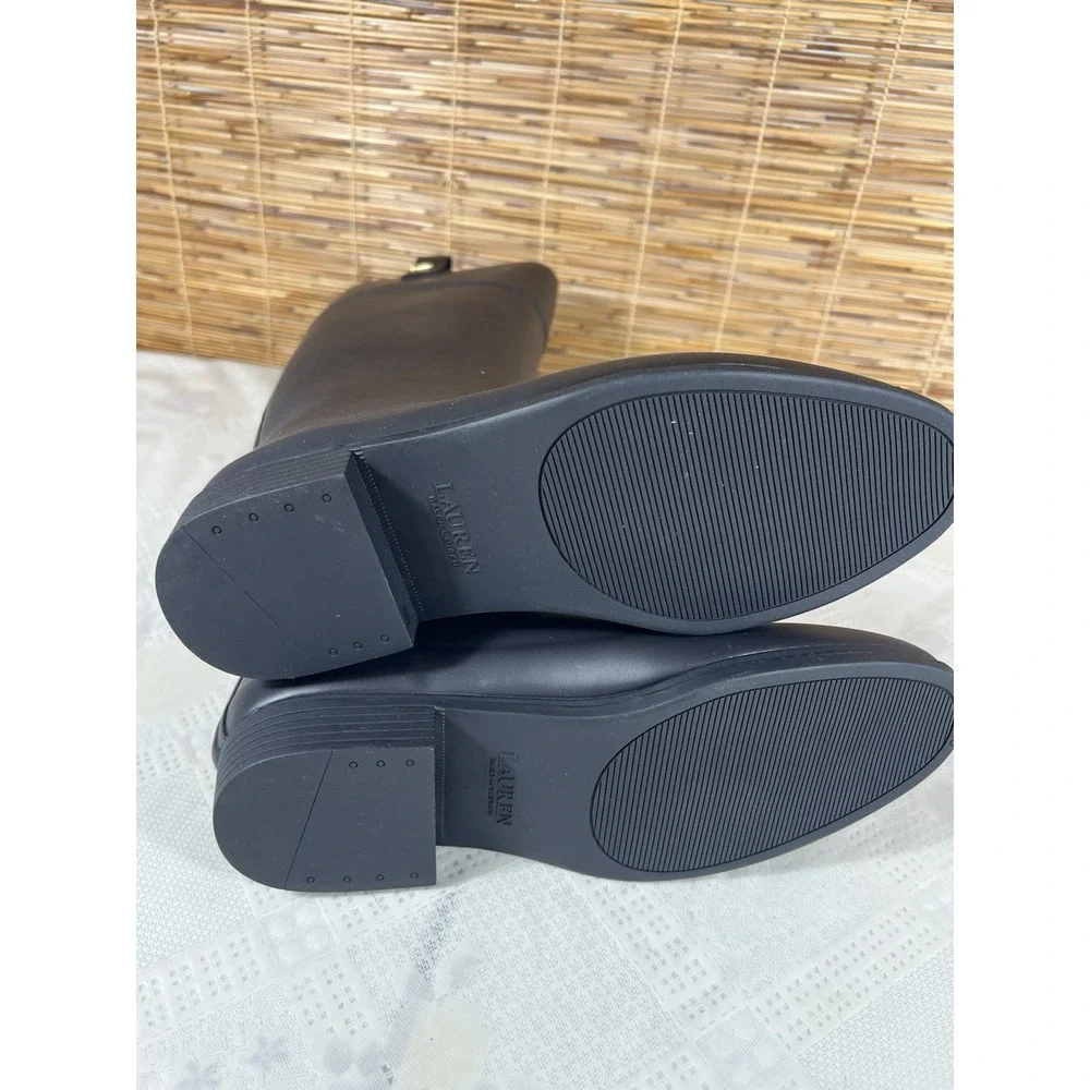LAUREN RALPH LAUREN barnes-bo-rai Lauren Nav Matte Rubber Size 10 B